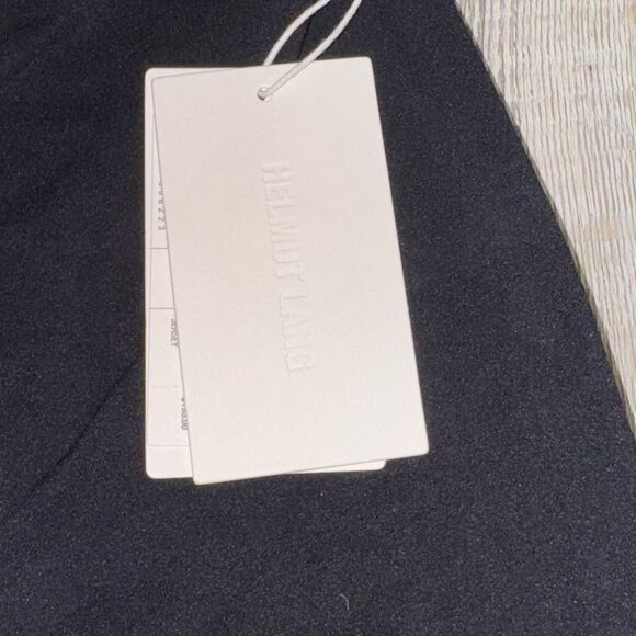 NWT HELMUT LANG black One Shoulder Seamless core CutOut Jersey Bodycon Dress - Picture 8 of 9